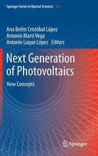 Front cover_Next Generation of Photovoltaics