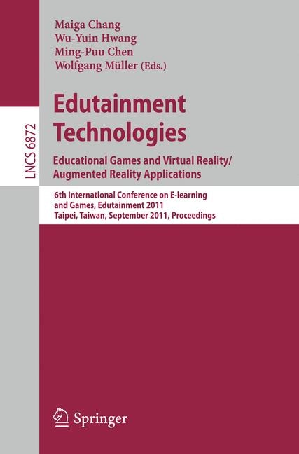 Couverture_Edutainment Technologies. Educational Games and Virtual Reality/Augmented Reality Applications