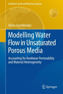 Couverture_Modelling Water Flow in Unsaturated Porous Media