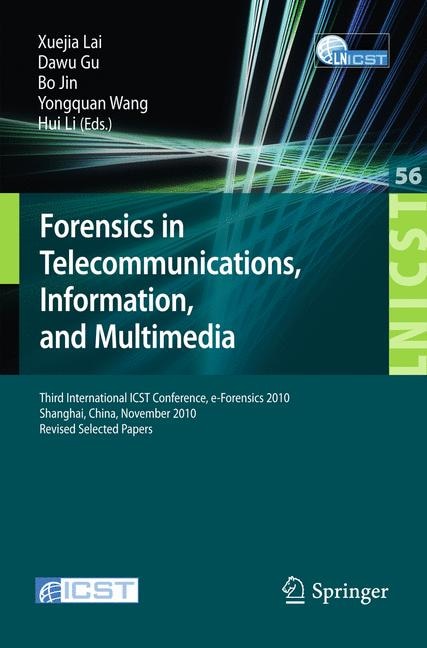 Front cover_Forensics in Telecommunications, Information and Multimedia