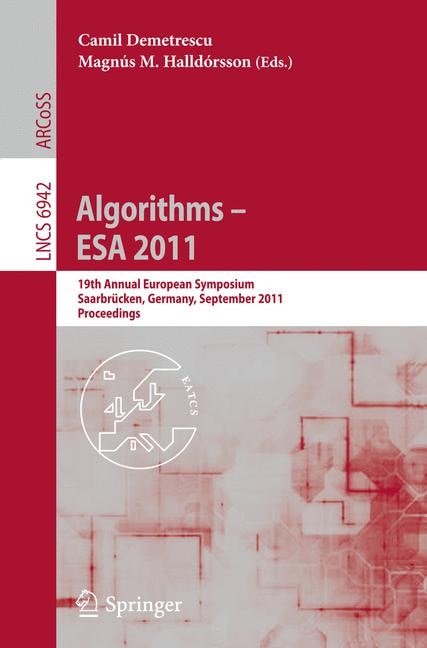 Couverture_Algorithms - Esa 2011