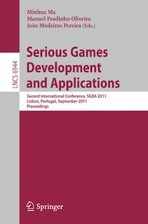 Front cover_Serious Games Development and Applications