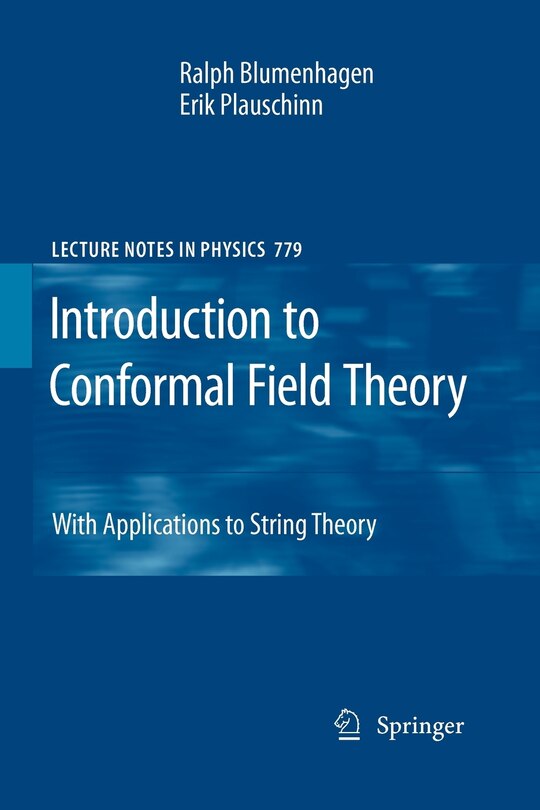 Couverture_Introduction to Conformal Field Theory
