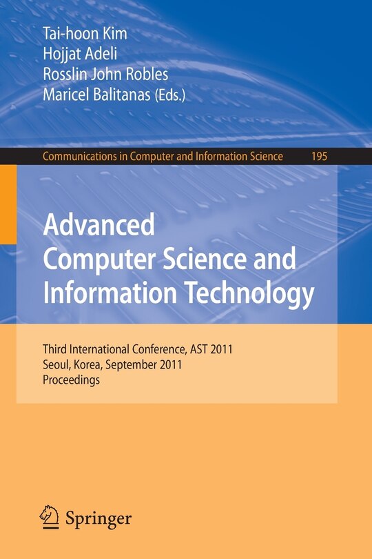 Front cover_Advanced Computer Science and Information Technology