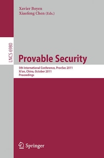Front cover_Provable Security