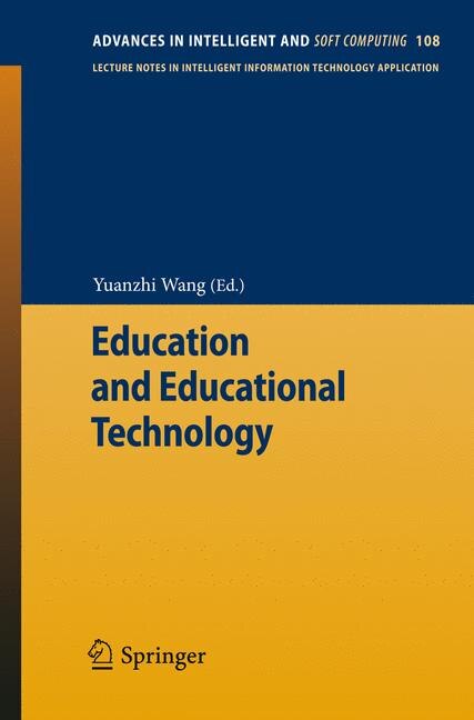 Front cover_Education and Educational Technology