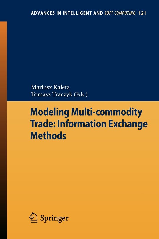 Front cover_Modeling Multi-commodity Trade