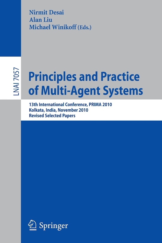 Couverture_Principles and Practice of Multi-Agent Systems