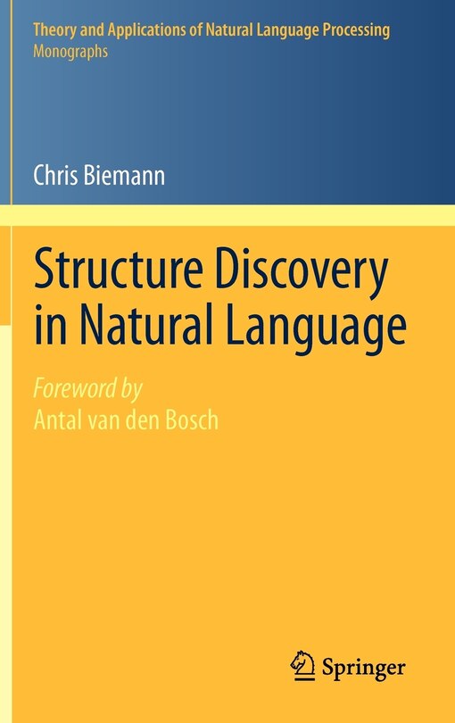 Couverture_Structure Discovery in Natural Language