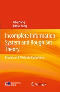 Front cover_Incomplete Information System and Rough Set Theory
