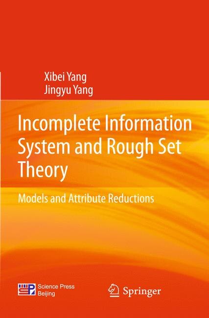Front cover_Incomplete Information System and Rough Set Theory