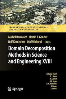 Front cover_Domain Decomposition Methods in Science and Engineering XVIII