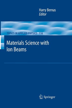 Materials Science with Ion Beams