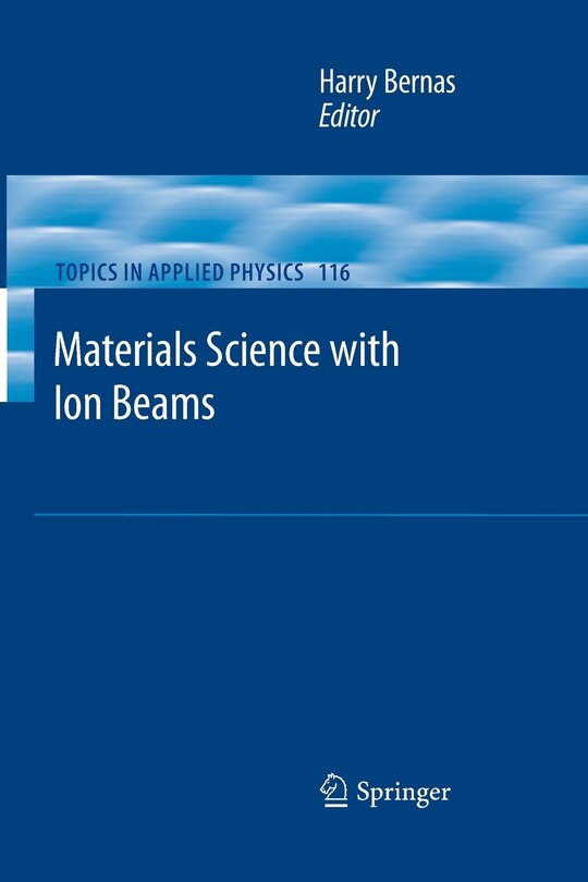 Couverture_Materials Science with Ion Beams