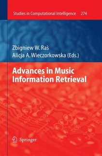 Front cover_Advances in Music Information Retrieval