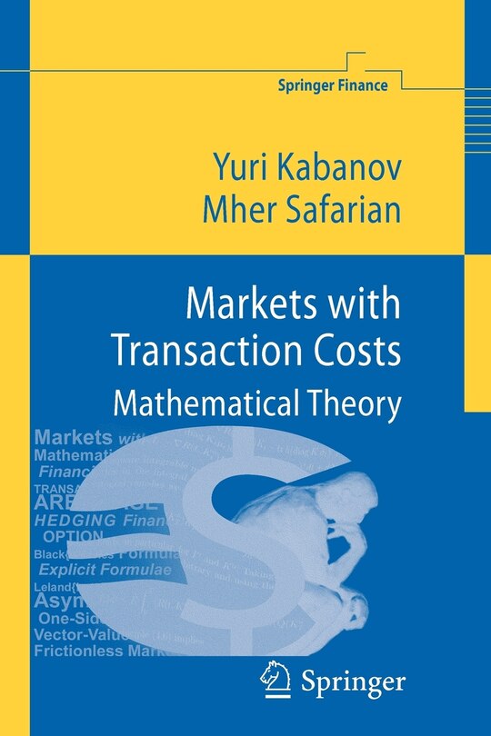 Front cover_Markets with Transaction Costs