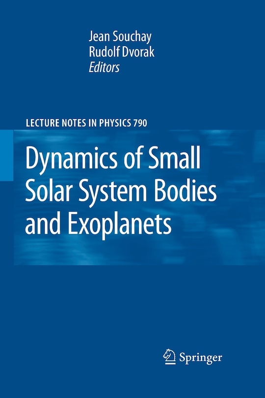 Front cover_Dynamics of Small Solar System Bodies and Exoplanets