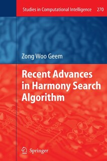 Front cover_Recent Advances in Harmony Search Algorithm