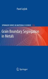 Front cover_Grain Boundary Segregation in Metals