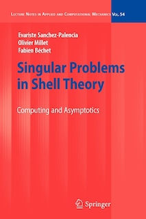 Front cover_Singular Problems in Shell Theory