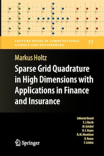 Couverture_Sparse Grid Quadrature in High Dimensions with Applications in Finance and Insurance