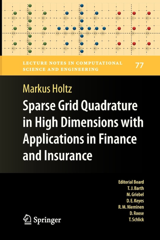 Couverture_Sparse Grid Quadrature in High Dimensions with Applications in Finance and Insurance