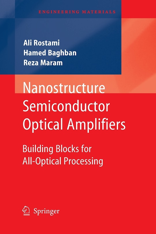 Couverture_Nanostructure Semiconductor Optical Amplifiers