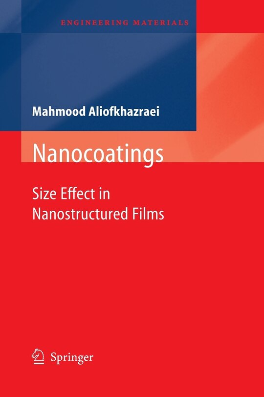 Front cover_Nanocoatings