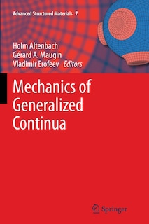 Front cover_Mechanics of Generalized Continua