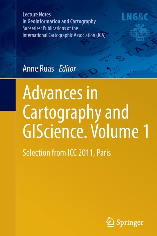 Couverture_Advances in Cartography and GIScience. Volume 1