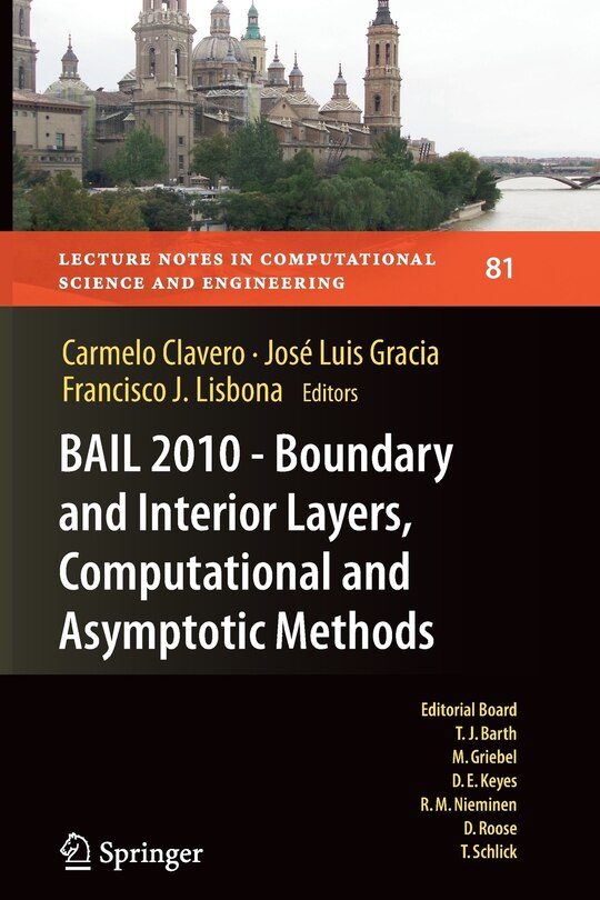 Couverture_BAIL 2010 - Boundary and Interior Layers, Computational and Asymptotic Methods