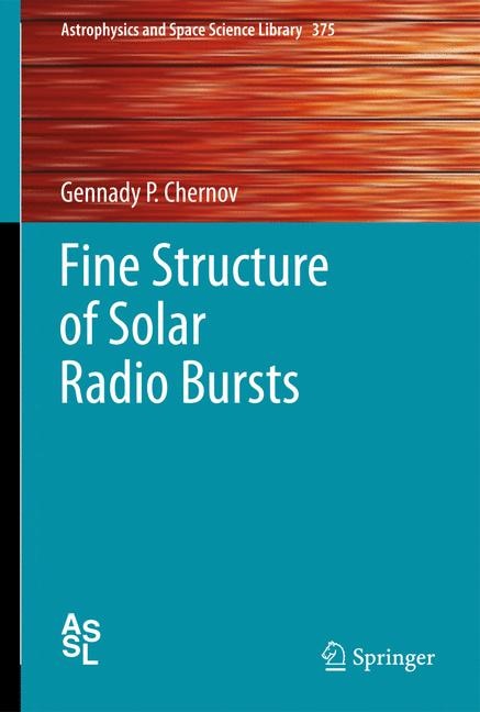Front cover_Fine Structure of Solar Radio Bursts