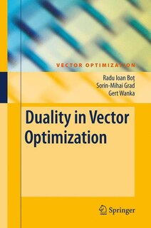 Front cover_Duality in Vector Optimization