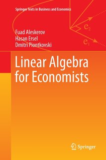 Front cover_Linear Algebra for Economists