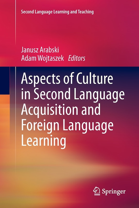 Couverture_Aspects of Culture in Second Language Acquisition and Foreign Language Learning