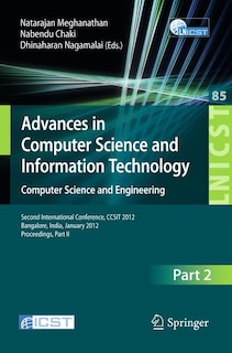 Couverture_Advances in Computer Science and Information Technology. Computer Science and Engineering