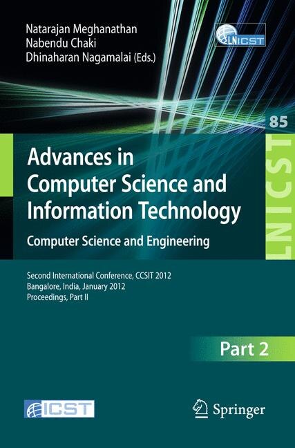 Couverture_Advances in Computer Science and Information Technology. Computer Science and Engineering