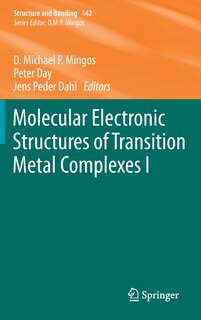 Couverture_Molecular Electronic Structures of Transition Metal Complexes I