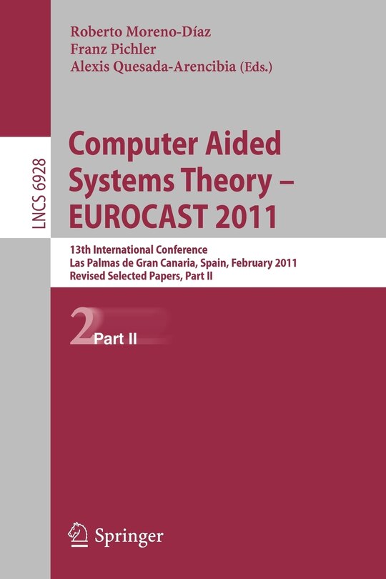 Front cover_Computer Aided Systems Theory - EUROCAST 2011