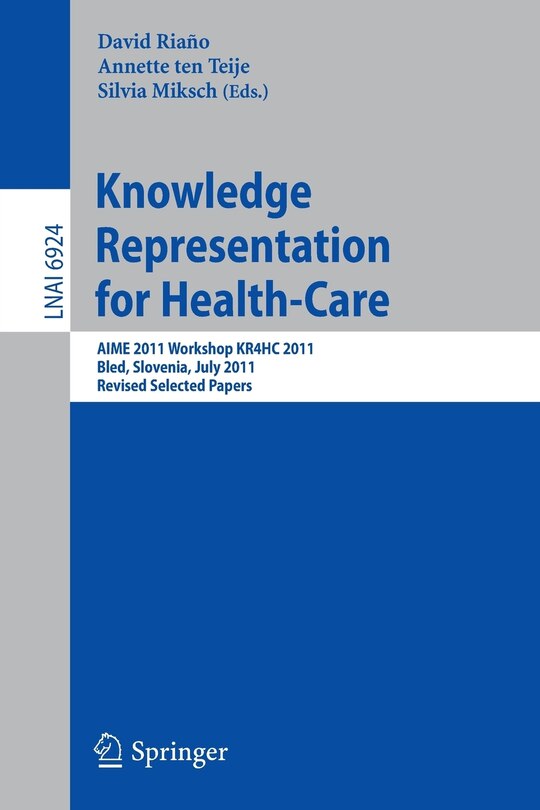 Couverture_Knowledge Representation for Health-Care