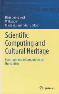 Couverture_Scientific Computing and Cultural Heritage