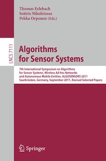 Front cover_Algorithms for Sensor Systems