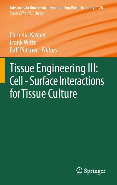 Front cover_Tissue Engineering Iii