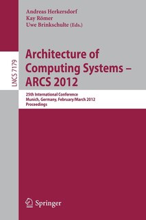 Front cover_Architecture of Computing Systems - ARCS 2012