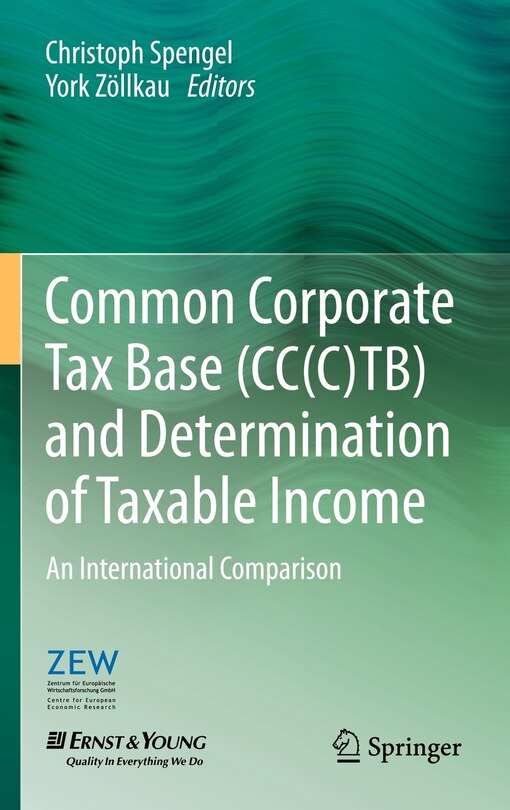 Front cover_Common Corporate Tax Base (CC(C)TB) and Determination of Taxable Income