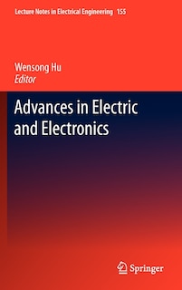 Couverture_Advances in Electric and Electronics