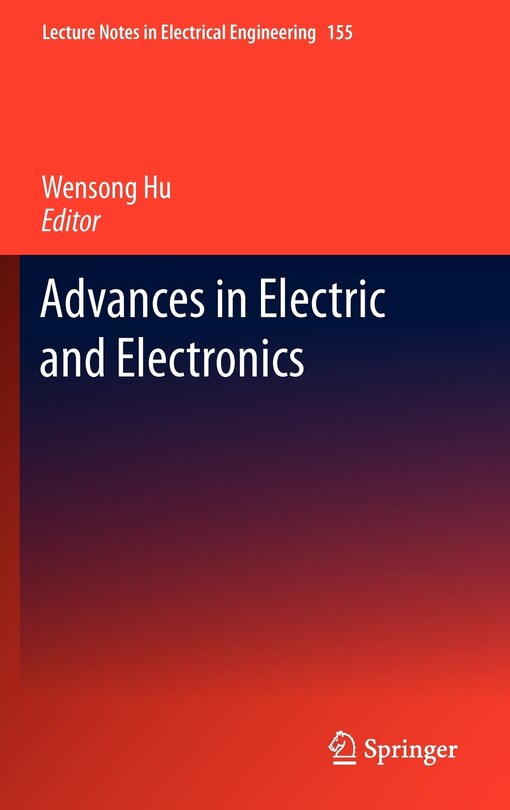 Couverture_Advances in Electric and Electronics