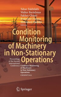 Couverture_Condition Monitoring of Machinery in Non-Stationary Operations