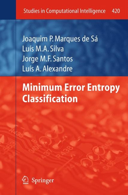 Front cover_Minimum Error Entropy Classification