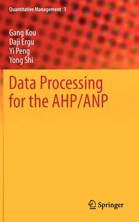 Couverture_Data Processing for the AHP/ANP